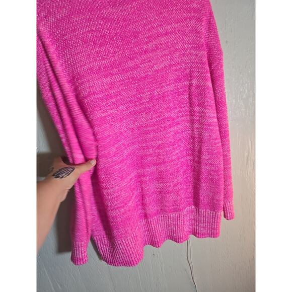 Torrid Neon Cozy Sweater XL Office Winter Ecelectic Grandpa Grandmacore Cozy - Picture 7 of 9